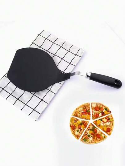 Dụng cụ lật bánh chống dính - Muỗng kim loại đa năng, thích hợp để lật bánh kếp, trứng, pizza và nhiều món khác, tuyệt vời cho việc nấu ăn tại nhà và nhà hàng.