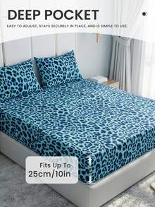 2/3pcs Bedding Set, Mattress Protector Set, Comfortable Home Textiles, Breathable Anti-Pilling Mattress Cover, Home Decor, All Seasons, Machine Washable, Deep Pocket, Back To School - Multicolor - View 7