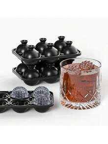 1/2PCS 6Grid Diamond Shaped Ice Mold Reusable Ice Maker IceCream Tools Ice Ball Mold Round Square Silicone Ice Mold Kitchen Tools - Multicolor - View 3
