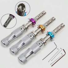 3pcs/Set Plum Tools 7 Pin Advanced Tubular Lock Accessory Part 7.0/7.5/7.8 Mm - A - View 5