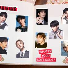 Hasbro 100張 BT/S ARIRANG 防水乙烯基貼紙 K-Pop 回歸貼花，適用於筆電、手機殼、水壺、行李箱、剪貼簿，ARMY 禮物，回歸、SWIM、專輯、等待是值得的 - 彩色 - 查看 5