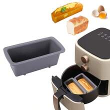 1pc Rectangular Silicone Cake Mold Silicone Bread Baking Pan, Available In Large And Small Sizes, Non-Stick, Easy Release, Suitable For Homemade Cakes, Breads, Meat Rolls And Omelets, Size: 7.56 Inches X 3.74 Inches, Thicker Non-Slip Silicone Mold, Bread/Toast Mold, Large Capacity Ice Tray, Thicker And Larger Rectangular Silicone Ice Mold For Summer, Baking Equipment, Cake Tools, Kitchen Accessories Home - Multicolor - View 18