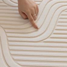 1件波浪提花层叠3D效果 - 米 - 查看 5