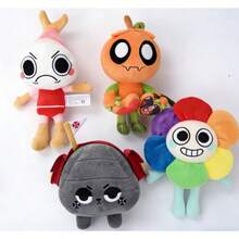 Dandy's World Plush Set: Game Character Stuffed Toy Pillow For Fans 6pc - 4 cái - Xem 8