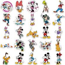 50 miếng dán hình chuột Mickey hoạt hình kinh điển của Disney, dễ thương, hình dán Don-Ald Du-Ck Min-Nie, tự dán lên điện thoại, sổ tay. - Nhiều màu - Xem 3