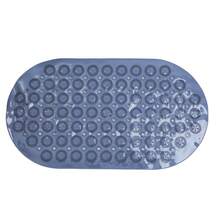 Alfombrilla antideslizante de PVC para baño, alfombrilla de ducha para hoteles y hogares, alfombrilla impermeable para inodoro, alfombrilla para lavabo con ventosas. - gris - Ver 2