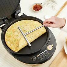 Bộ dụng cụ làm bánh kếp và bánh crepe bằng thép không gỉ, phụ kiện làm bánh tại nhà, món quà tuyệt vời cho gia đình và dịp lễ. - Nhiều màu - Xem 8