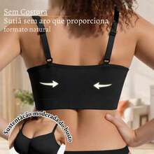 Set Of 3 Premium Seamless Bra Tops With Adjustable Straps - 彩色 - 查看 3