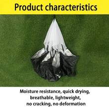 1pc Colorful Resistance Parachute, Fitness Training Equipment For Running, Track & Field, Soccer - Speed Training Device, Resistance Parachute, Soccer Trainer, Physical Fitness Parachute, Strength Training, Outdoor Sports And Agility Training, Running - Multicolor - View 9