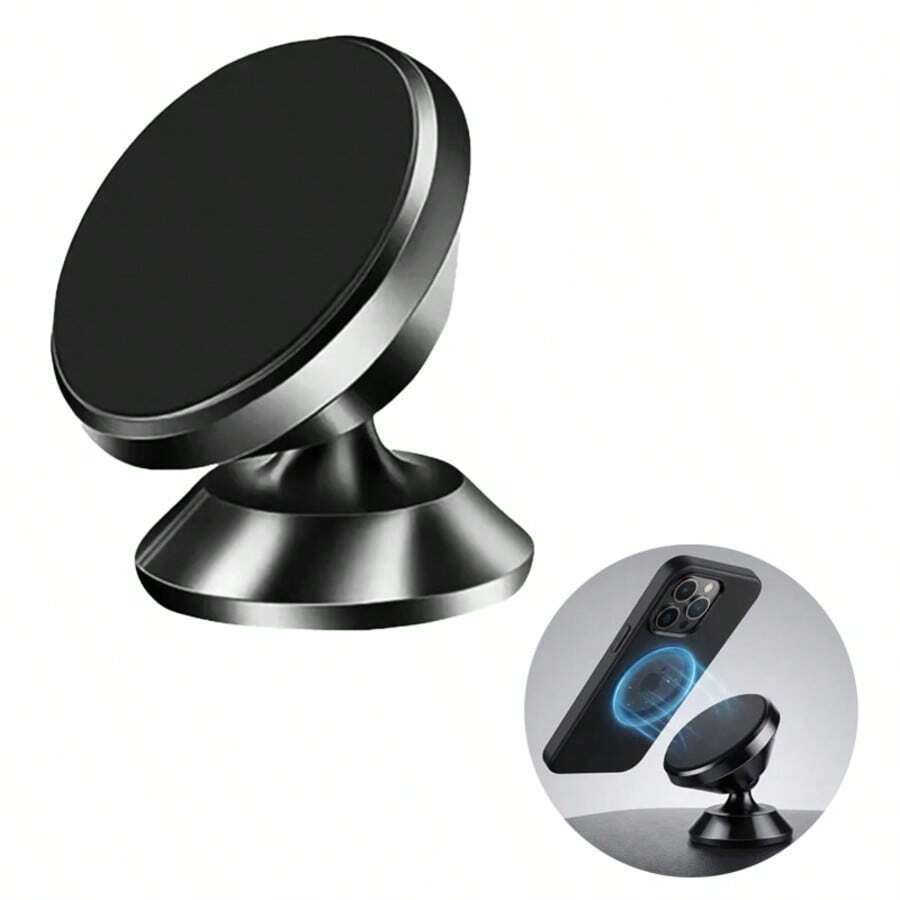 Magnetic Desktop Phone Holder Stand, Strong Magnetic Grip, Compact Design, Stable Structure