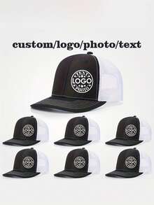 Customizable Baseball Cap (Text/Pattern) - Unisex, Adjustable Size, Multiple Colors. Designed With English Letters, Suitable For Men And Women. These Sun Hats Can Be Directly Printed With Any Pattern. - Multicolor - View 5