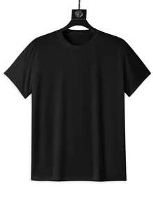 Oversized Praying Angel Grunge Streetwear T-Shirt For Men, Graphic Angel With Wings Artistic Street Style Black T-Shirt, Praying Angel Street Studio Mexican Fashion T-Shirt - 黑色 - 查看 4