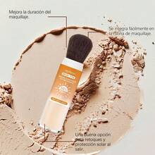 Polvo Fijador Mineral | Protección UV 50+ | Matte, Oil-Control, Fijación Perfecta, No White Cast, Waterproof, Sweatproof, Pore Minimizer, Fácil De Retocar - Mate - Ver 6