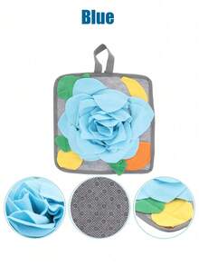 Small Pet Sniffing Mat, Slow Feeder Mat, Playtime & Feeding Toy For Rabbits, Hamsters And Other Small Pets - A - View 14