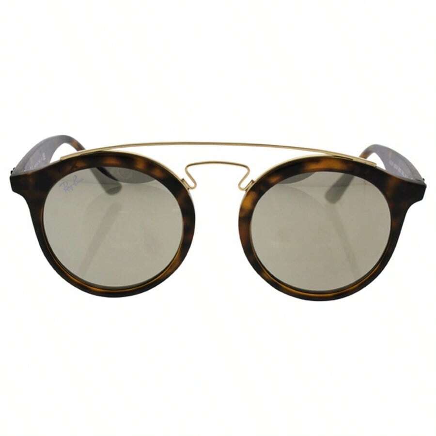 Ray Ban Rb 4256 6092-5A Small - Tortoise-Gold By Ray Ban For Unisex - 46-20-145 Mm Sunglasses - 白色 - 查看 1