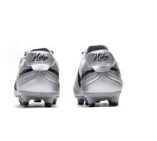 Nike 男士足球鞋，新款比赛训练运动鞋，带FG鞋钉 - 銀色/黑色 - 查看 4