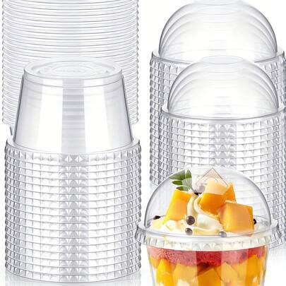 35 chiếc cốc nhựa trong suốt, thích hợp dùng cho các món tráng miệng, bánh đông lạnh, kem, bánh cupcake, phụ kiện bàn ăn, thích hợp cho tiệc sinh nhật, đám cưới, Ngày của Mẹ, Ngày Thánh Patrick, đồ dùng tiệc tái sử dụng, cốc đựng kem và bánh pudding, phục vụ sự kiện, cốc tráng miệng, cốc dễ sử dụng.