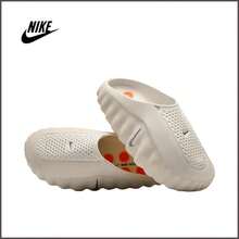 Nike Mind 001 Hyper Crimson Perforated Knit Slip-On Mule Slides With Foam Outsole | Unisex Recovery Sandals With 22 Sensory Nodes, Breathable Knit Upper, Lightweight Cushioning For Pre-Game Focus, Post-Sport Recovery, Daily Casual Beach Pool Shower Wear For Men & Women - 查看 1