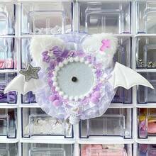 1 cái giá đỡ huy hiệu hình cánh dơi đen kiểu quỷ mới, 9 màu nơ chuông tai mèo phụ kiện đa năng tinh tế tự làm, sản phẩm hoàn thiện 2D hoạt hình anime game cosplay nhân vật trang trí, hàng hóa dành cho người hâm mộ ACG nổi tiếng, giá đỡ huy hiệu Otaku Circle, trang trí trang phục cosplay hội nghị anime - Nhiều màu - Xem 23