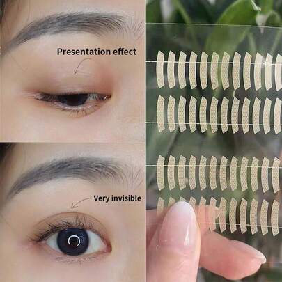 480pcs Half-Length Partial Eyelid Patch, Suitable For Those With Double Eyelids That Are Not Satisfied With Their Natural Eyelids. The Tool Is Invisible, Natural-Looking And Suitable For Both Monolids And Double Eyelids. Suitable For Students, Home, Office, Travel And Outdoor Use.,Makeup,Cheap,Room Decor,Vanity,Travel,Bedroom,Makeup Accessories,Cheap,Stocking Stuffers,Makeup,Makeup Tools,Cheap Stuff,Gifts,Gifts For Women,Christmas Gifts,Giveaways,Travel,Cheap Stuff,Travel Essential