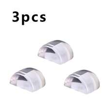 6pcs Transparent Waterproof Odorless Wedge Pads, Multi-Functional Rubber Textured Design For Leveling Furniture, Adjusting Uneven Doors And Floors, Hard Surface Pads, And Stackable Door Stops. - Multicolor - View 16