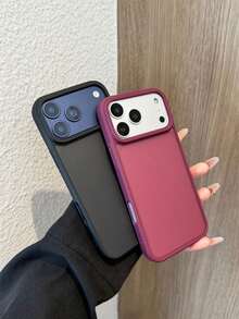 Bộ 3 ốp lưng điện thoại trong mờ màu đen, đỏ tía và xám, tương thích với iPhone 17, 17 Pro, 17 Air, 17 Pro Max, 11, 11 Pro, 11 Pro Max, 12, 12 Pro, 12 Pro Max, 13, 13 Pro, 13 Pro Max, 14, 14 Pro, 14 Plus, 14 Pro Max, 15, 15 Pro, 15 Plus, 16, 16 Pro, 16 Pro Max, 16 Plus - Nhiều màu - Xem 5