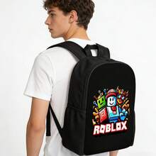 Anime Style Backpack,  Double Shoulder Lightweight Laptop Bag, Large Capacity Casual Backpack For Teen Daily Use - Sets - View 3