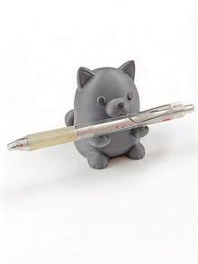 Adorable porte-stylo en forme de chiot - Combinant une décoration mignonne et un rangement de papeterie, convient à toutes sortes de scènes de bureau - 1 pièce - Voir 5