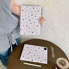 Ốp bảo vệ phẳng hình ngôi sao tối giản màu tím, phù hợp với máy tính bảng Apple thế hệ thứ 11, ốp bảo vệ đơn giản cho máy tính bảng thế hệ thứ 12, Air 8 2026, Pro 11, Mini 7 thời trang, ốp bảo vệ dễ thương cho máy tính bảng Air 7/6 thế hệ thứ 10, 11 inch dành cho cả nam và nữ. - Màu tím - Xem 6