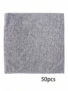 Khăn lau bát đĩa sợi than tre dày dặn, chất tẩy dầu mỡ nhà bếp, khăn lau bát đĩa không xơ, miếng cọ rửa thấm hút cao, khăn lau chùi. - A - Xem 7