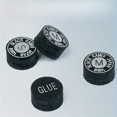 Professional Snooker Cue Tip Set, Universal Size, High-Quality Pigskin Material, 14mm Size, Suitable For Snooker Cue Accessories, Enhancing Cue Ball Control And Shot Stability, Ideal For Matches And Daily Practice, Improving Shooting Techniques, Essential Equipment For Snooker Enthusiasts, Suitable For Professional And Amateur Players, Snooker Accessories, Snooker Equipment, Cue Tip, Ideal Gift For Snooker Lovers