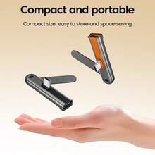 240W Single-Sided Bracket Type-C To Type-C Connector Foldable Phone Stand Suitable For IPhone 15 16 17 - Multicolor - View 4