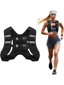 Adjustable Weight Vest Heavy Duty Weight Training Vest For Workouts Running Gym And Strength Training Core Strength And Bone Health Fitness Gear (Unisex) Weight Loss And Slimming Equipment Fitness Workout Gym Equipment Home Exercise - Multicolor - View 10