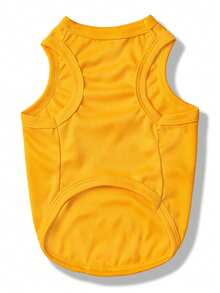 3pcs Polyester Solid Color Vest, Colorful Combination Anti-Flea, Reduce Shedding, Insulation & Breathable For Indoor & Outdoor Cats And Dogs - Multicolor - View 9