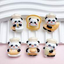 6 nam châm tủ lạnh hình gấu trúc đầu bếp, nam châm trang trí hình động vật dễ thương, thích hợp cho nhà bếp, văn phòng, bảng trắng, tủ đựng đồ, máy rửa chén, trang trí nhà bếp, trang trí nhà cửa, quà tặng ngày lễ cho bạn bè, quà tặng tiệc tùng. - Đầu bếp gấu trúc - Xem 4