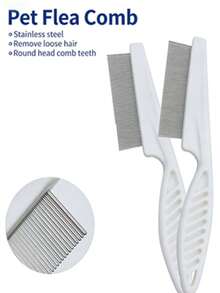Set Perawatan Hewan Peliharaan 4-in-1, Termasuk Sarung Tangan Mandi Kucing, Sisir Kutu, Pemotong Kuku, dan Handuk Cepat Kering, Cocok untuk Anjing dan Kucing - View 4