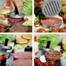 1pc Non-Stick Burger Press Mold | Beef, Cheese, Vegetable Burger Maker, Includes 100 Sheets Of Silicone Paper, Suitable For Grilling, Frying And Baking - Multicolor - View 7