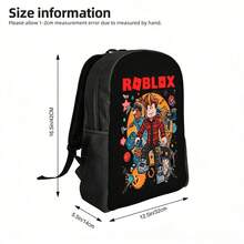 Aesthetic School Backpack For Teens,  Double Shoulder Lightweight Backpack With Laptop Bag, Large Capacity Casual Backpack For Youth Daily Use - 套裝 - 查看 6