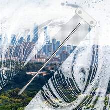 可伸缩手柄魔术窗户清洁刷，纱窗清洁工具，可重复使用的宠物毛发去除器，家用门窗清洁剂，清洁用品，清洁工具，万圣节/圣诞节礼物 - A - 查看 8