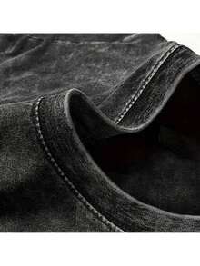 Messmer The Impaler Washed T-Shirt – Elden Ring SotE | Unisex Seamless Cotton | Gift For Men - 黑色 - 查看 2