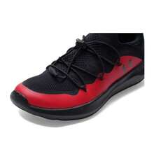 Under Armour UA U Easy Step 男女通用休闲运动鞋，舒适日常及户外运动鞋 6007578-002 - 黑色/紅色 - 查看 7