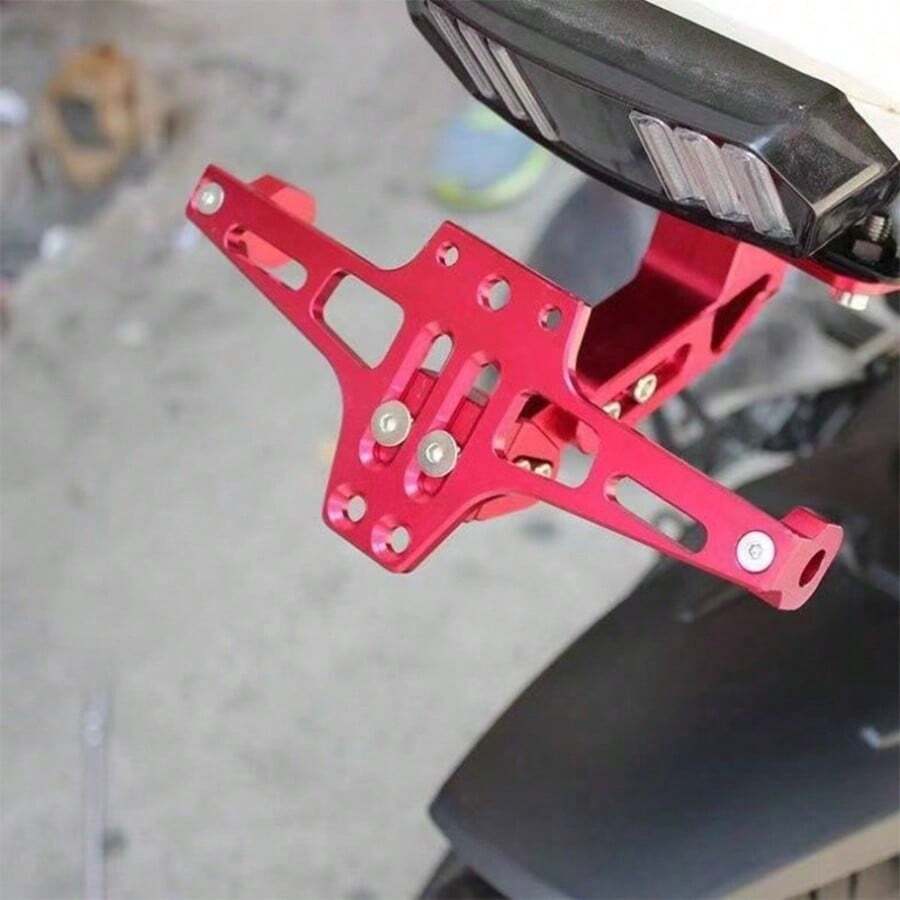 Adjustable License Plate Frame, Sturdy And Stable, Suitable For Multiple Vehicle Models, Easy To Install - A - View 1