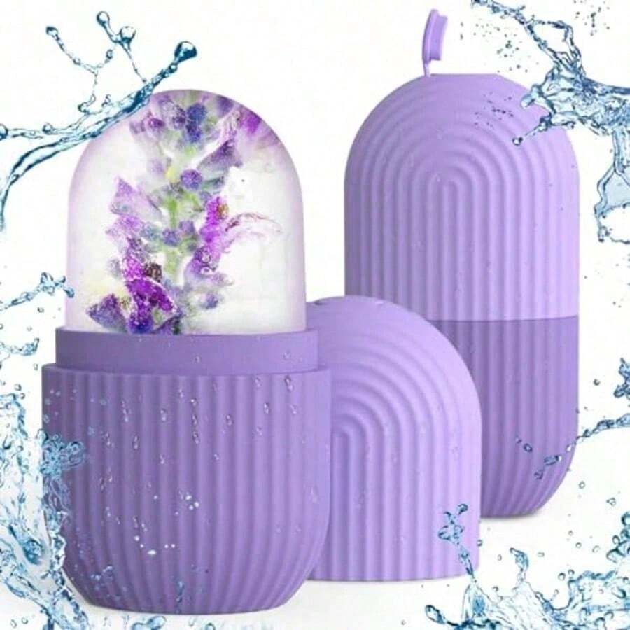 Face And Eye Ice Roller, Ice Massage Roller, Ice Roller Skincare Tool, Women's Gift, Silicone Ice Cube Mold