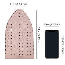 1 pieza Tabla de planchar portátil, tabla de planchar pequeña y compacta para el hogar, dormitorio, viaje, conveniente para planchar ropa - color naranja - Ver 3