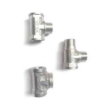 Bộ chuyển đổi khớp nối chữ T giảm ren 1/2" 3/4" BSP ren trong/ren ngoài, bằng thép không gỉ 304. - Phổ biến ở châu Âu và Mỹ - Xem 4