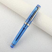 金豪82透明树脂钢笔，M尖（0.7mm），办公学习书写礼品笔 - 82 - 查看 7