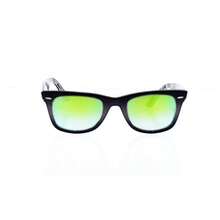 Ray Ban Rb 2140 1199-4J Wayfarer - Grey Black-Green Gradient Flash By Ray Ban For Unisex - 50-22-150 Mm Sunglasses - trắng - Xem 2