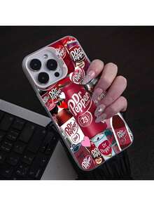 Estuche de  con pinturas, compatible con 14PRO y 16PLUS, apilable, resistente a caídas y fácil de limpiar, estilo retro y moderno de Dr Pepper - Blanco - Ver 3