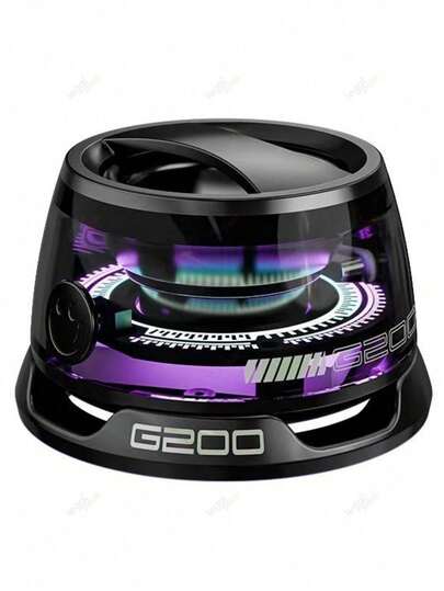 Speaker Bluetooth com LED e Atmosfera – Caixa de Som Mini Magnética, Portátil e Impermeável