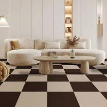 10pcs/Set Self-Adhesive Square Floor Carpet Mats, Easy To Tear And Stick Anti Slip Floor Stickers, Suitable For Bedrooms, Living Rooms, Kitchens, Commercial Spaces, Offices, And Staircase Floor Mats, Anti Slip Decorative Household Carpet Blocks,Aluminum Foil Backing - No Residue, Freely Combinable,Suitable For Living Room, Bedroom, Laundry Bar, Home Decoration ﻿ Floor Tiles Kitchen Living Room Decor Room Decor Wallpaper Wall Paper Flooring Floor Tiles - 10Pcs - View 11